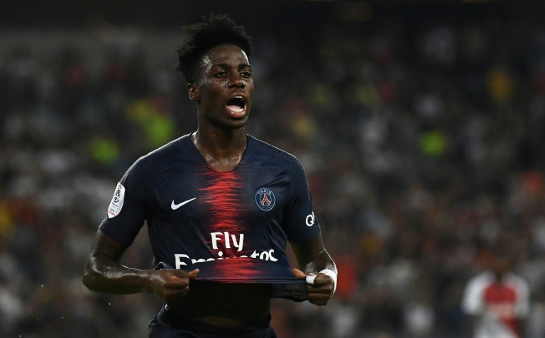 Tim weah hot sale psg jersey