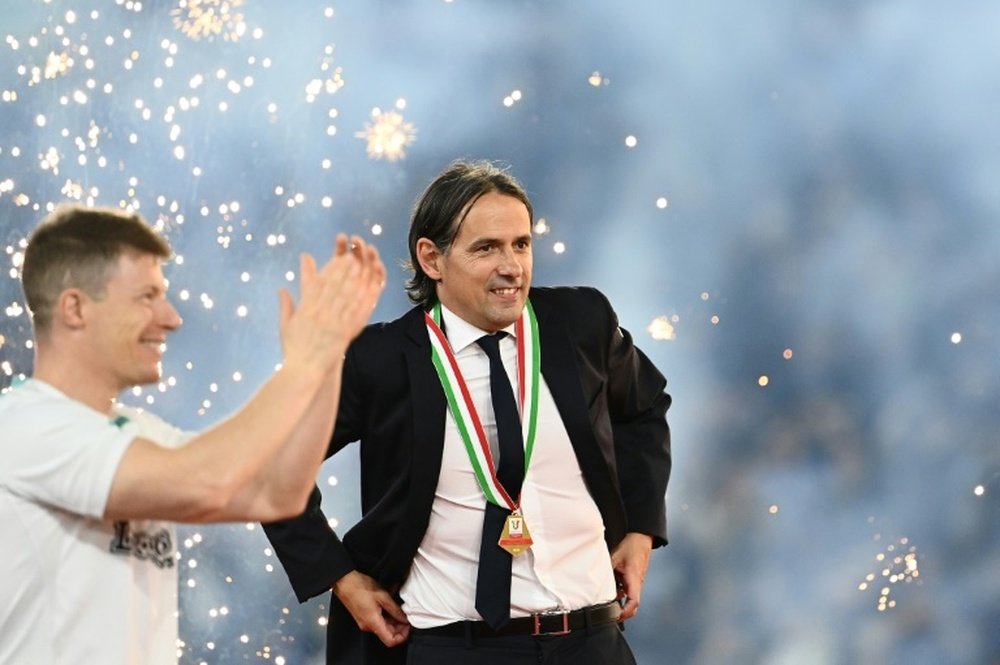 Inzaghi arrived at Inter two years ago. AFP