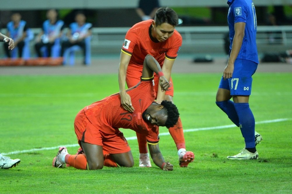 China's Brazilian-born Fernando summed up the feelings of many Chinese fans. AFP