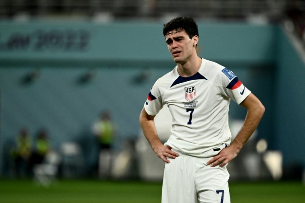Reyna was hardly used by Berhalter in Qatar. AFP