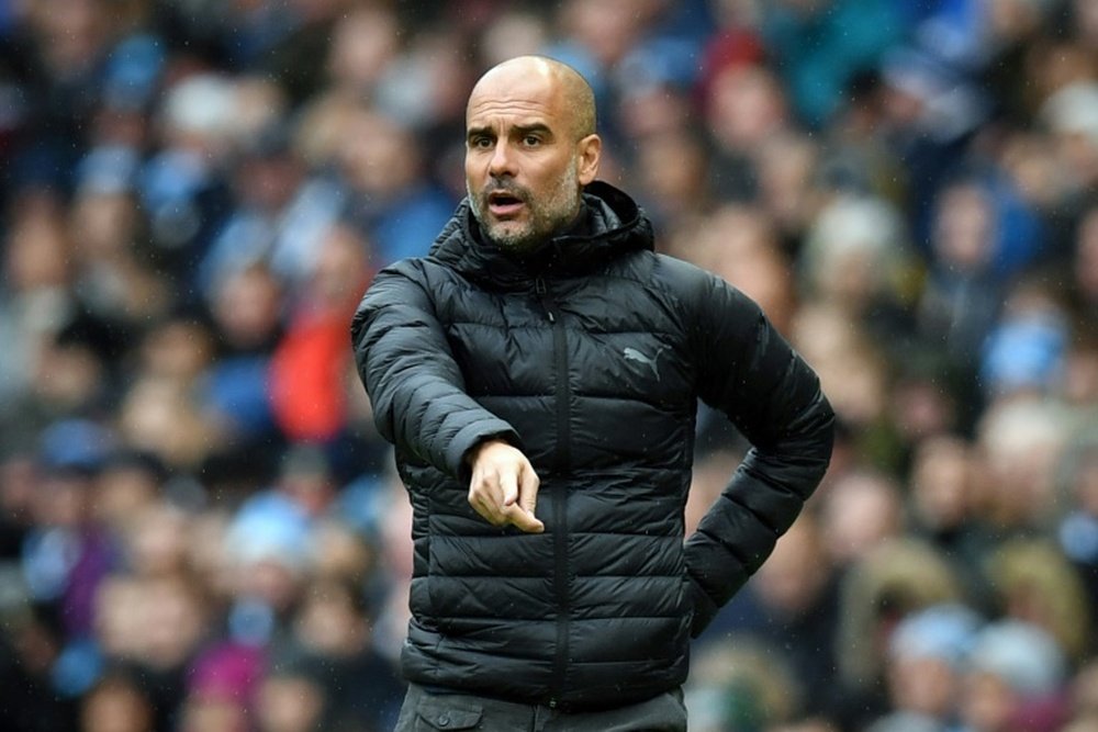 Complaining is not in my vocabulary, says Guardiola. AFP