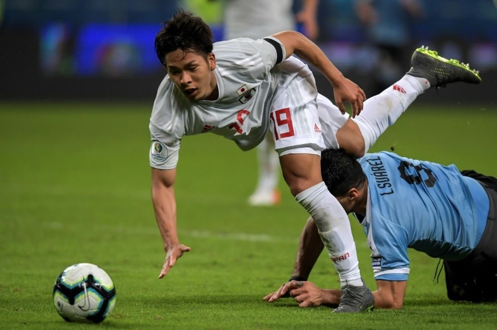 Iwata was named as Japan's player of the year. AFP