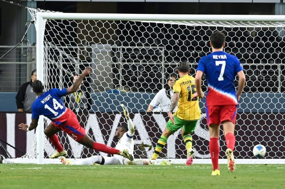 Haji Wright delivered a crucial match-winning cameo for USA. AFP