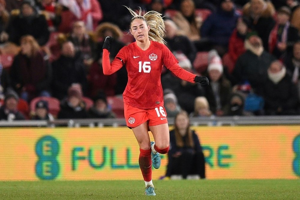 Canada's Beckie to miss Women's World Cup after knee injury. AFP