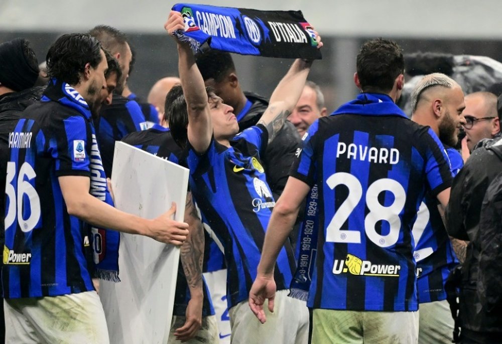 Barella will seek to win a second continental title with Italy at Euro 2024. AFP