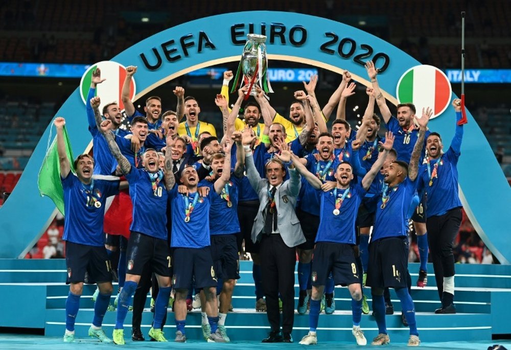 Italy were the highest-profile nation to miss out on the World Cup in Qatar. AFP