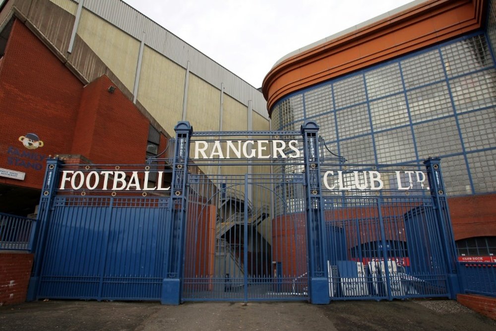 Rangers won the Scottish league for the first time since 2011. AFP