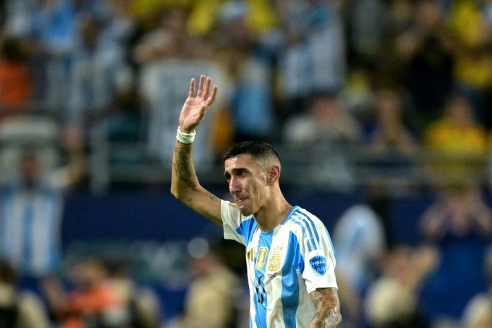 Safety concerns mean Di Maria will not finish his career in his native Rosario. AFP