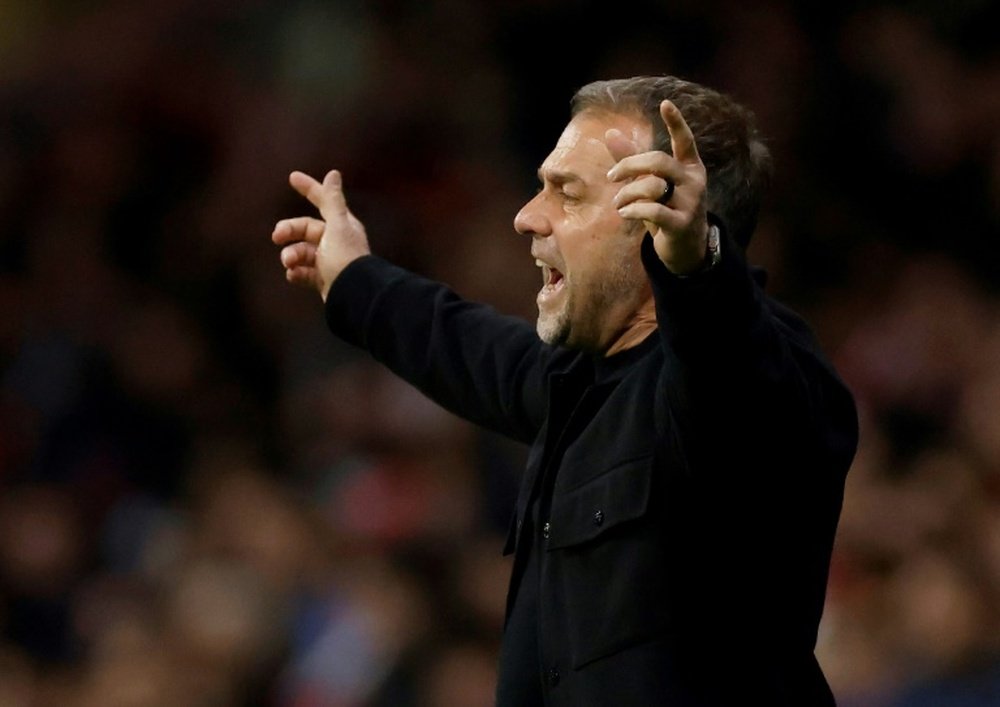 Flick is not best pleased with the scheduling of the Osasuna clash. AFP