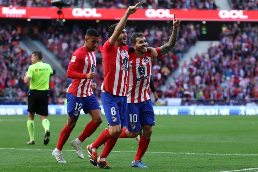 Simeone decided to keep Griezmann fresh for Tuesday's Champions League last 16. AFP