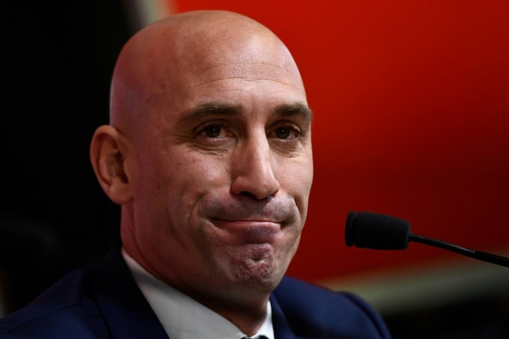Rubiales resigned as head of the Spanish football federation in September. AFP