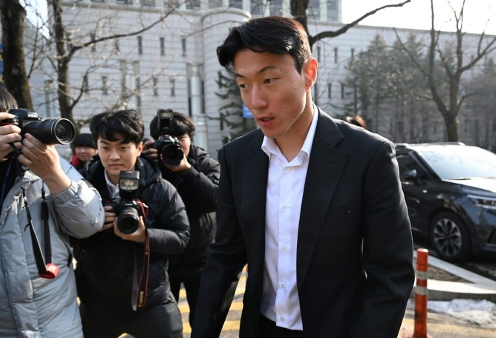 Hwang Ui-jo received a sentence over his sex-video scandal. AFP