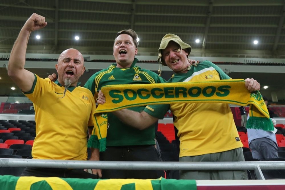 Australia celebrates making fifth straight World Cup