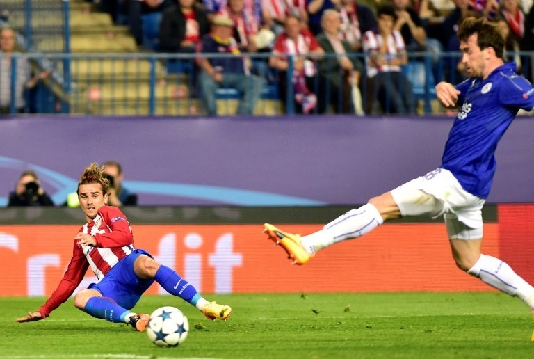 Fuchs in awe of Atletico's 'amazing' Griezmann