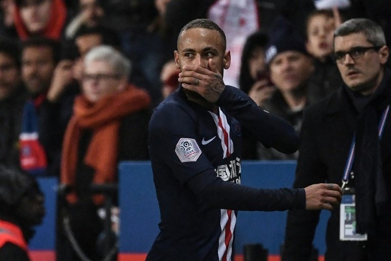 Neymar sent off as PSG beat Bordeaux in seven-goal thriller. AFP