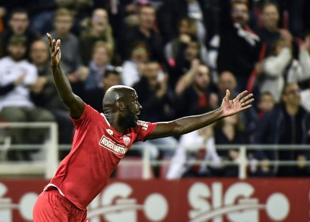 Tavares forced a play-off for Dijon thanks to a VAR assisted goal. AFP