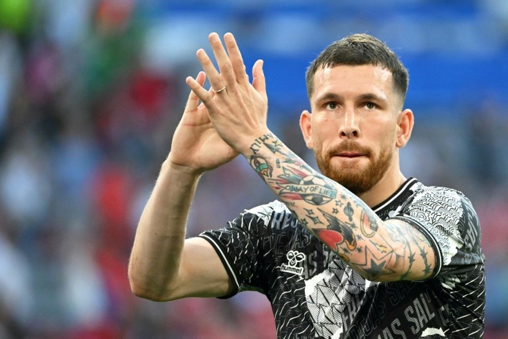Hojbjerg's loan deal has a reported compulsory purchase option of €13m. AFP