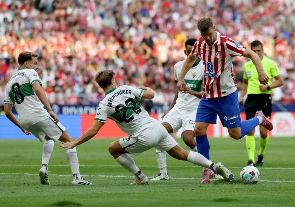 Atletico only earned one point from their first two matches. AFP