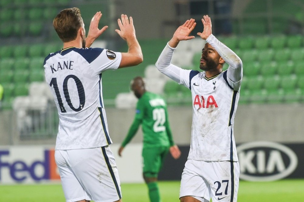 Kane scored his 200th goal for Spurs. AFP