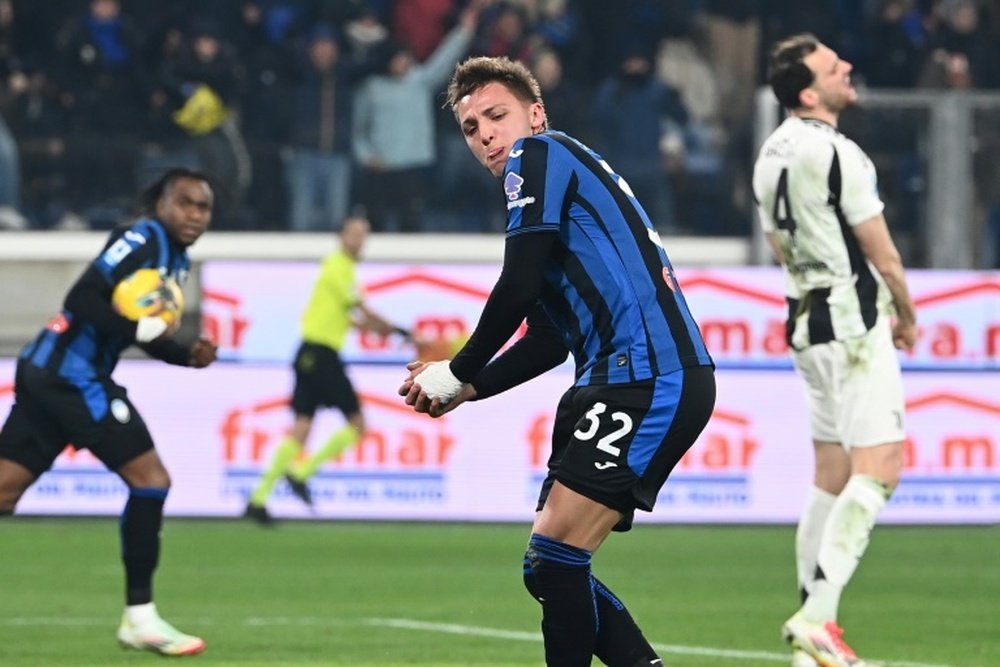 Retegui is at the top of the Serie A scoring charts on 13 goals. AFP