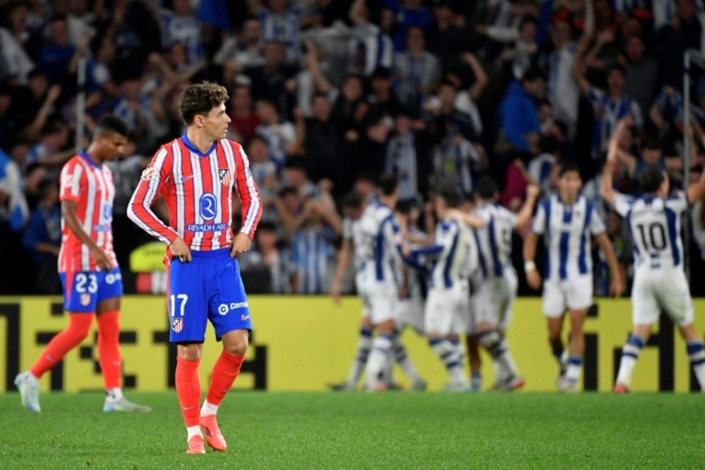Atletico looked set to claim three points before Sucic's late equaliser. AFP