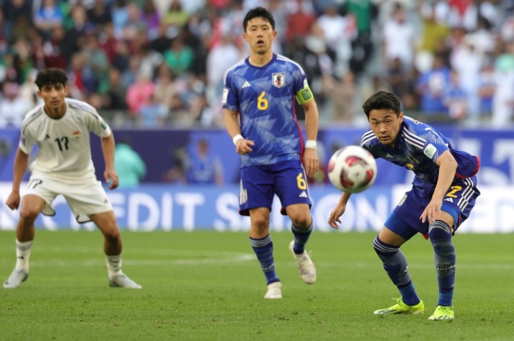 Japan suffered an upset loss to Iraq. AFP