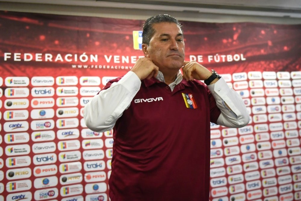 Peseiro leaves the Venezuela national team after a year without pay. AFP