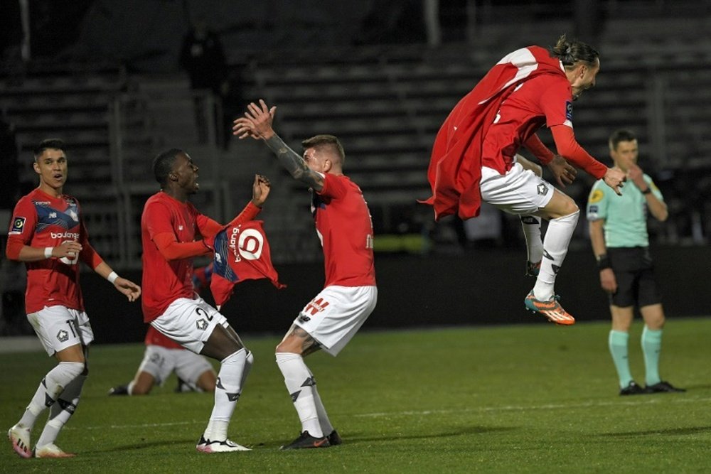 Lille had not won Ligue 1 since 2011. AFP
