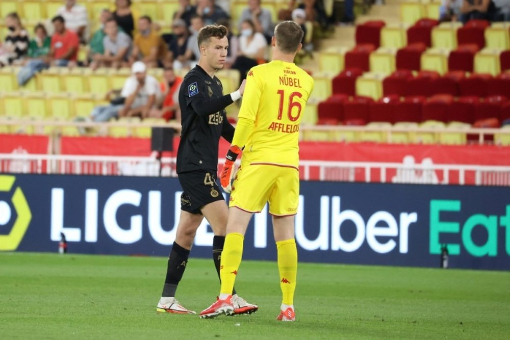 The 24-year-old joins the Clarets from Ligue 1 side Saint-Etienne. AFP