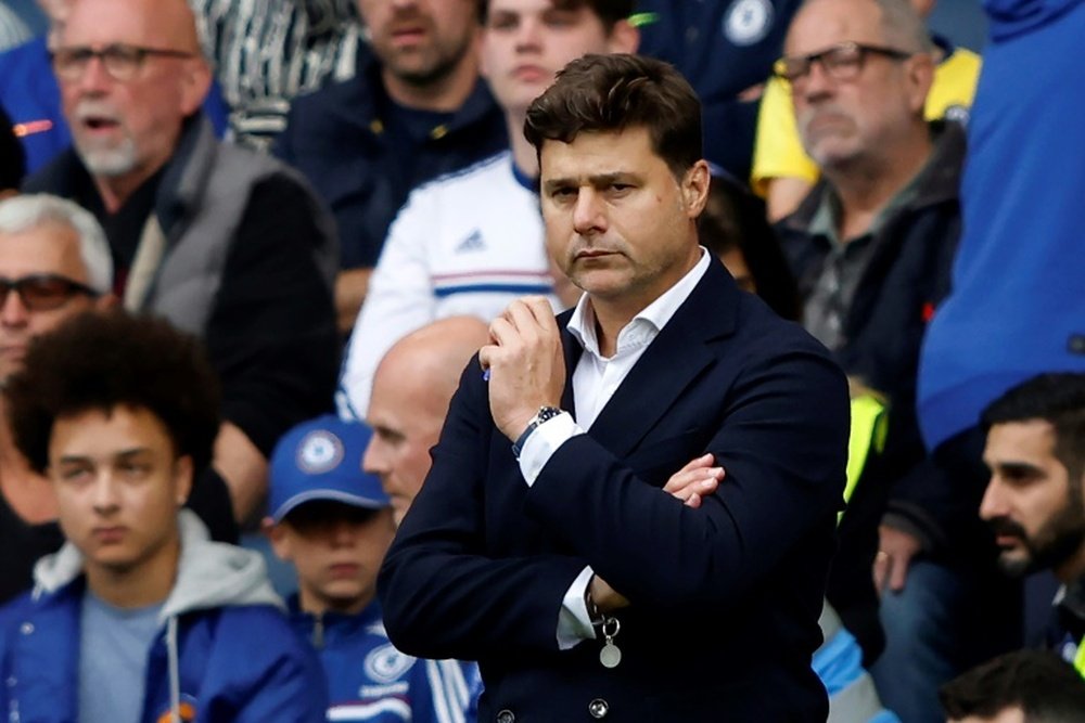 Chelsea have mustered just five goals in their first six league matches. AFP