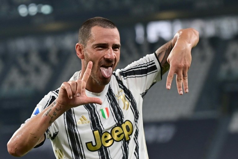 Bonucci and Chiellini will join up with Italy. AFP