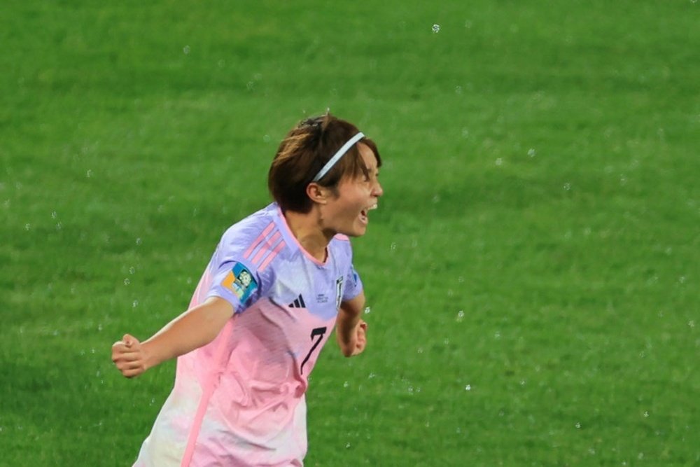 Japan's Hinata Miyazawa is the top-scorer at the World Cup. AFP