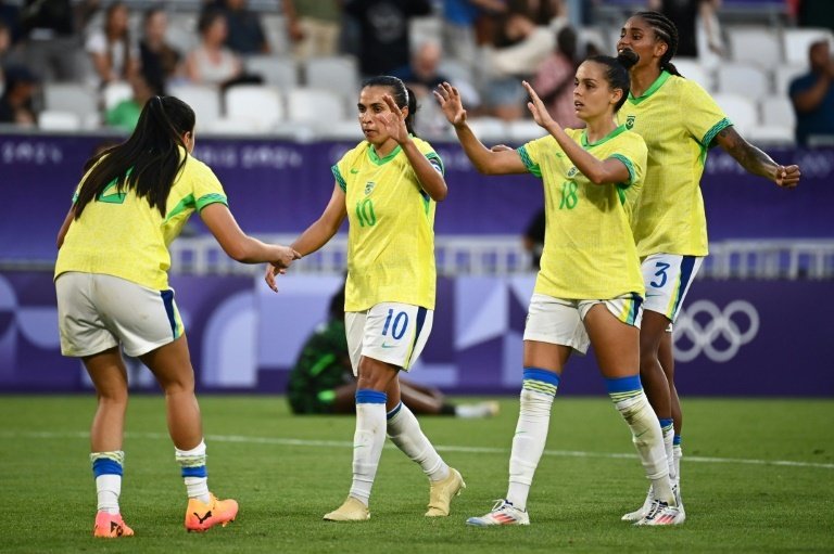 Marta will return after a two-game suspension to play against the United States. AFP