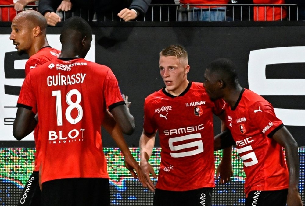 Youngster Truffert scored for Rennes. afp_en