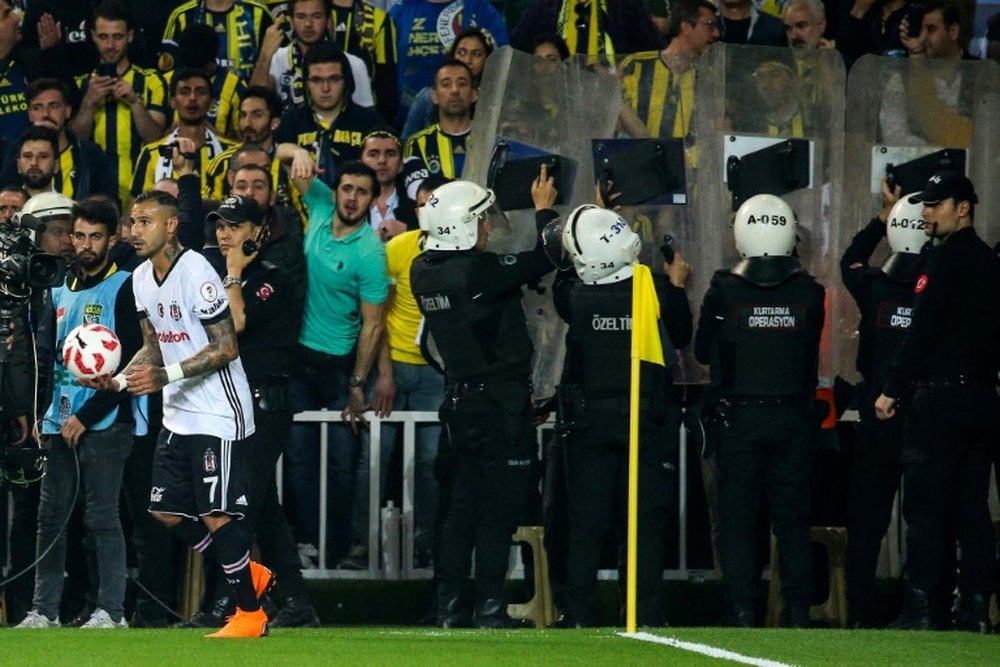 Besiktas' appeal was rejected. AFP