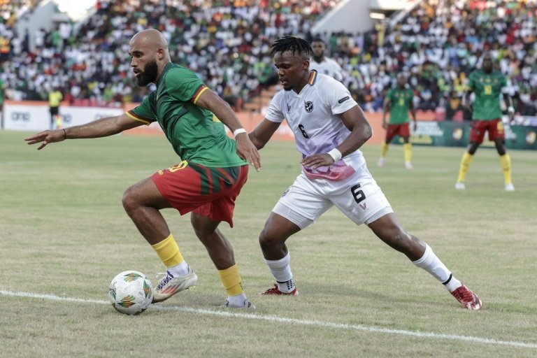 Victory lifted Cameroon to the top of the table. AFP