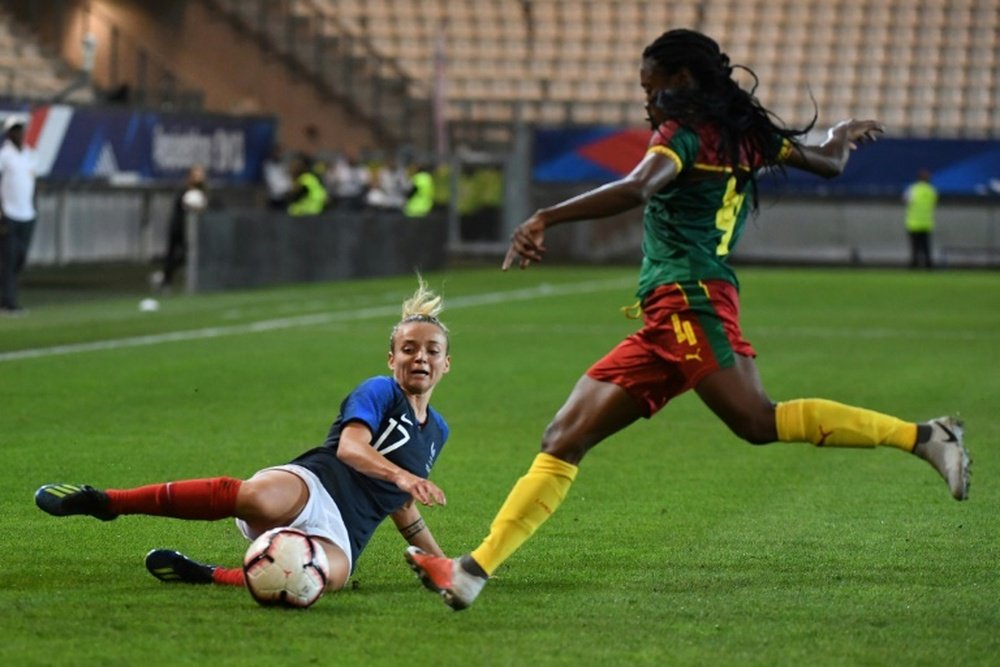 FIFA come in to improve conditions for women footballers. AFP