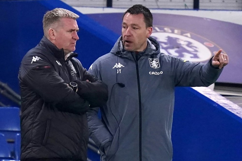 John Terry has quit as Aston Villa assistant manager. AFP