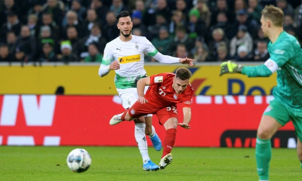 Bayern down to sixth after defeat at Bundesliga leaders Gladbach. AFP