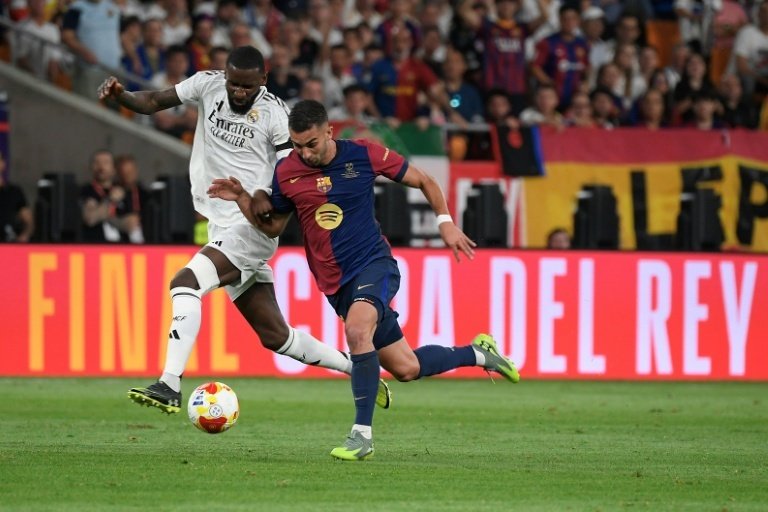 Real Madrid's Rudiger banned for six matches after Copa del Rey final red