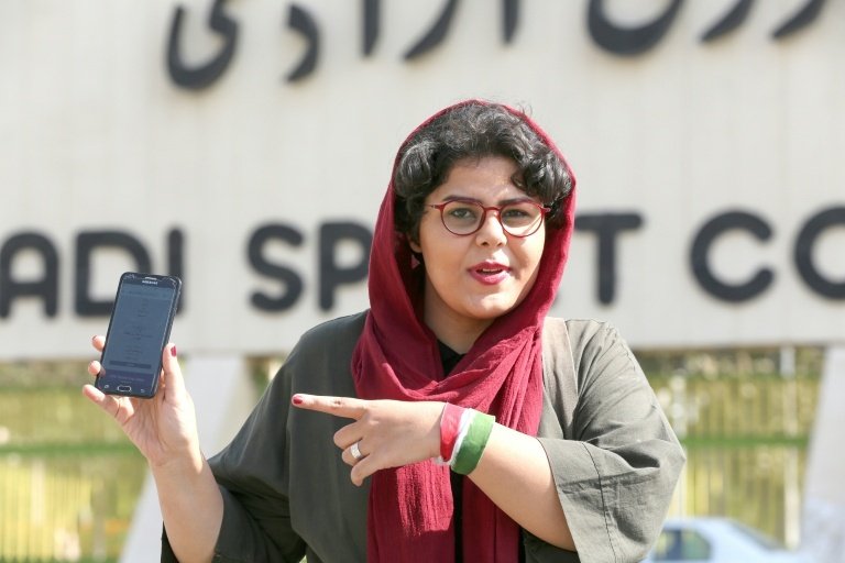 Iran women allowed into football stadium for first time in decades