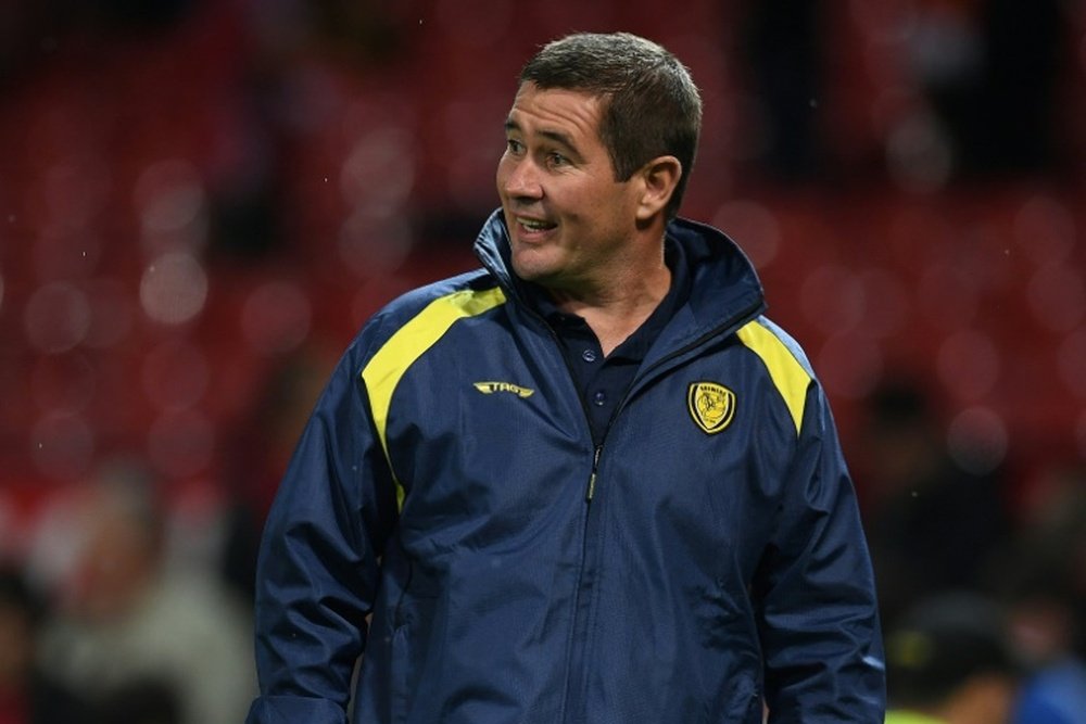 Clough is keen not to overawe his players before high-profile cup tie. AFP