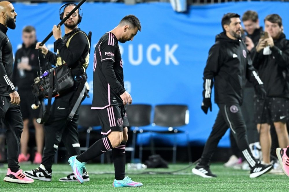 Charlotte FC squeezed past Lionel Messi's Inter Miami 1-0. AFP