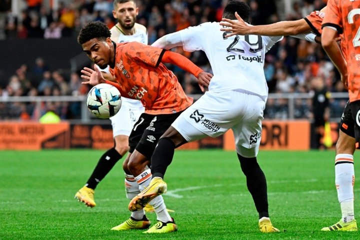 Lorient played a goalless draw against Reims. AFP