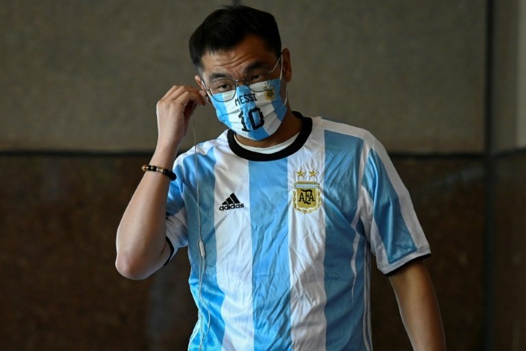 Argentina will play a friendly match against Australia in Beijing. AFP