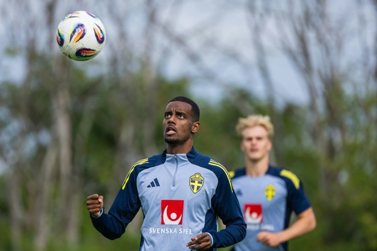 Isak got his wish by sealing a British-record £125 million switch to Liverpool. AFP