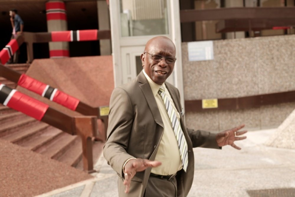 Jack Warner was issued punishment after not contesting embezzlement charge. AFP