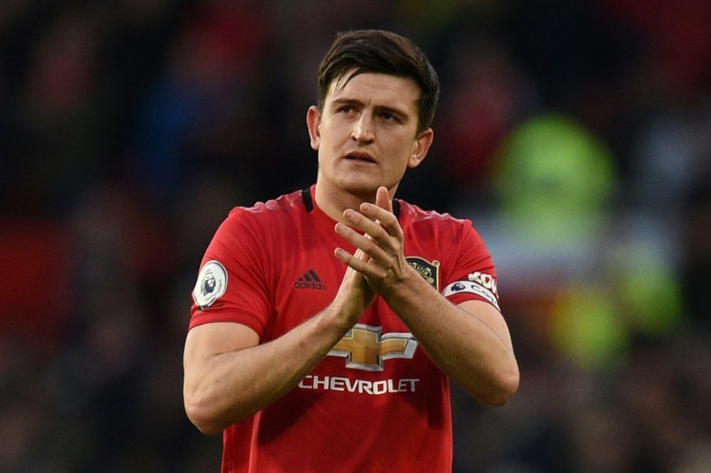 Maguire says top four in sight for improving Man Utd. AFP
