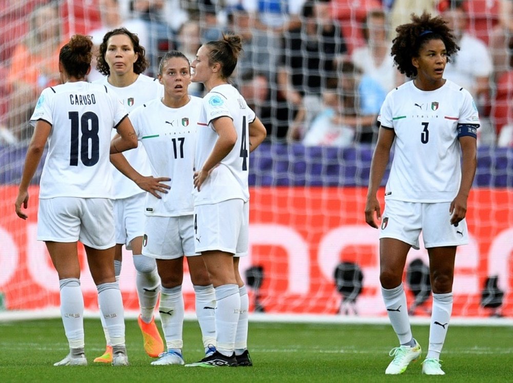 Sara Gama was left out for newer talent like Dragoni. AFP