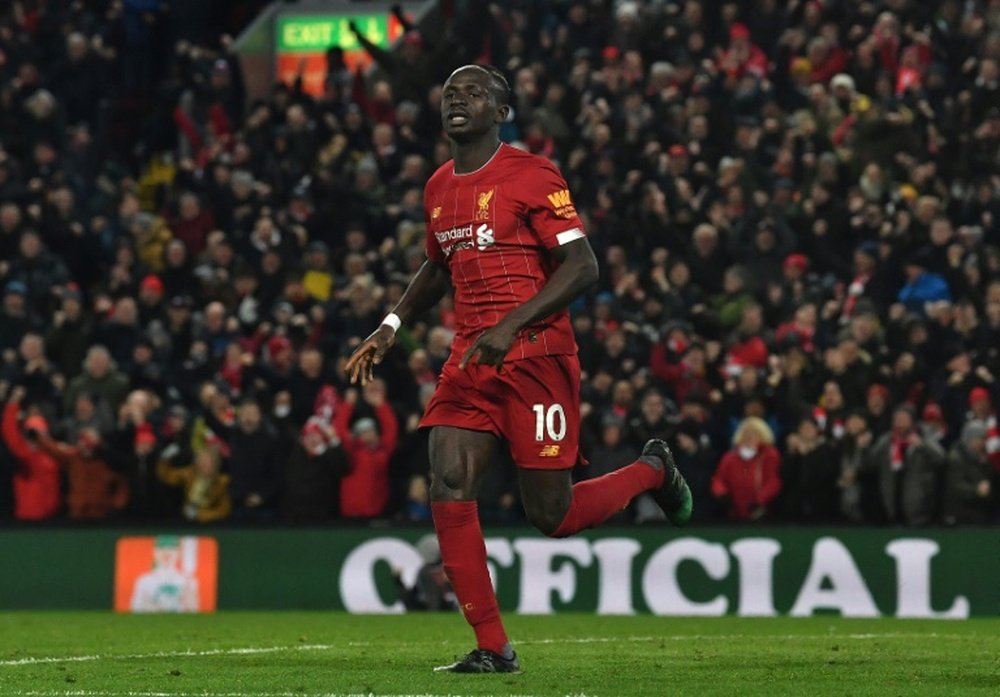 Sadio Mane scored a late winner to give Liverpool a come from behind win. AFP